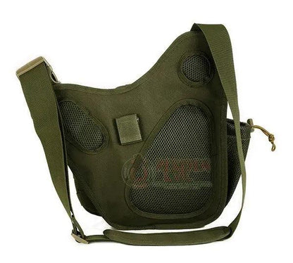 Mochila Táctica Mariconera Verde Residen Evil Militaría