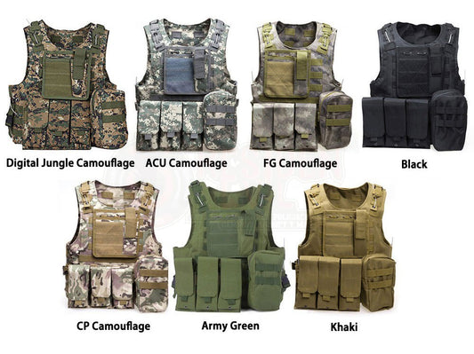 Chaleco Táctico Militar Sistema Molle  Anfibio Coyote