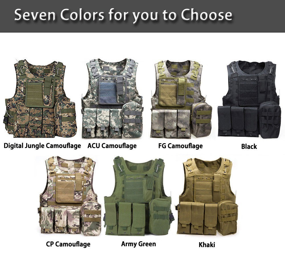 Chaleco Táctico Militar Sistema Molle  Anfibio Coyote