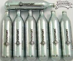 Tanque Co2 Cartucho de 12gr Capsula Crosman Varias