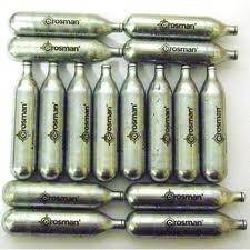 Tanque Co2 Cartucho de 12gr Capsula Crosman diferentes piezas