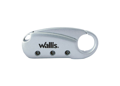 Candado Ligero De Combinación Con Gancho 3 Discos Wallis Wallis