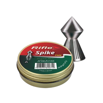 Diabolos Para Rifle Spike 5.5mm 250 Piezas Con Punta RIFLE S&F