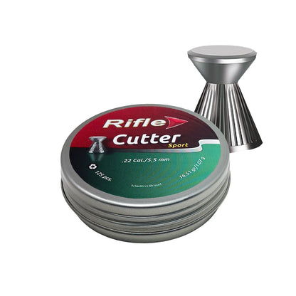 Diábolos . 22 Para Rifle Deportivo Rifle Cutter 5.5mm 125pz RIFLE S&F