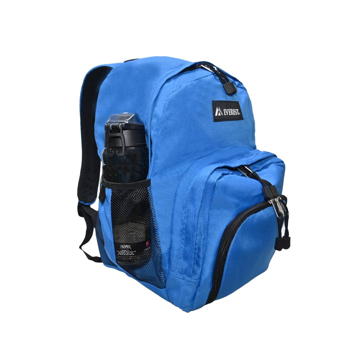 Mochila Escolar Azul De Gran Capacidad Everest