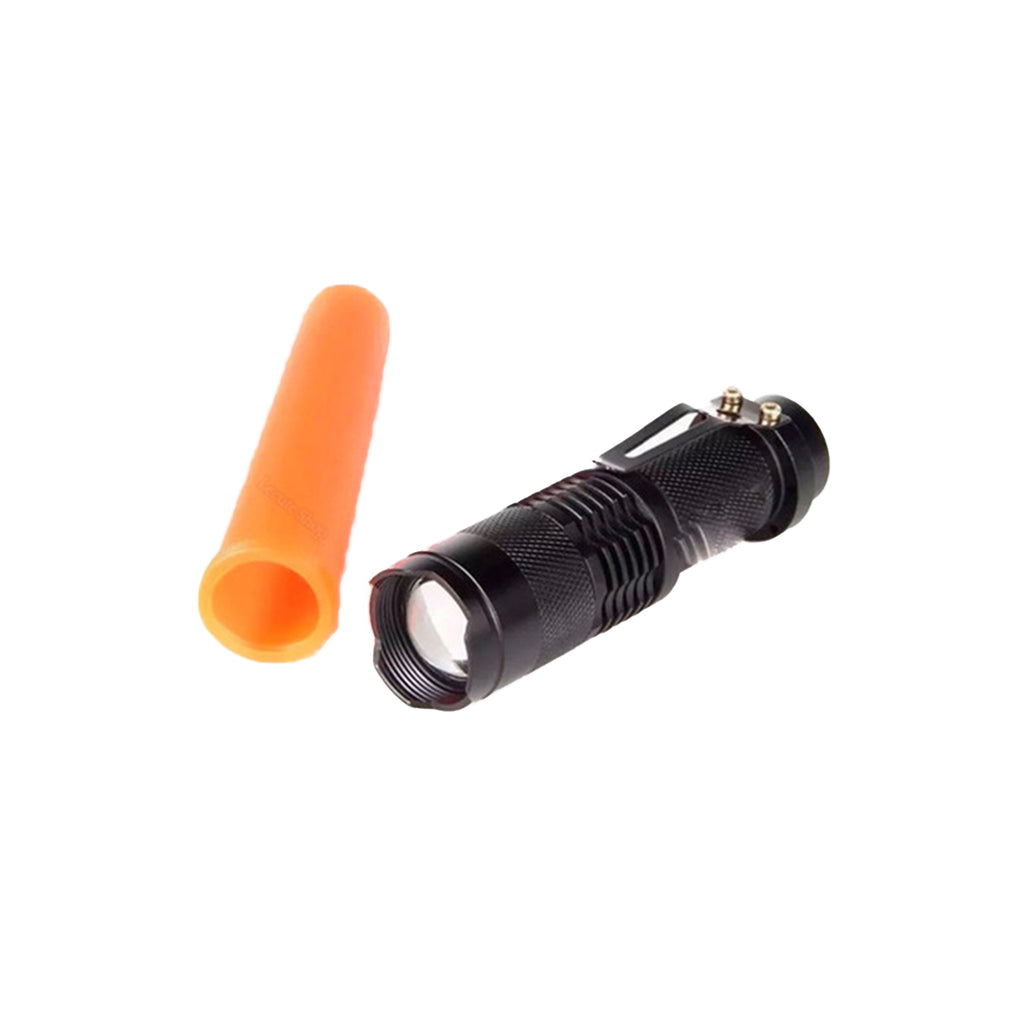 Linterna LED Linterna USB recargable Potente lámpara militar COB