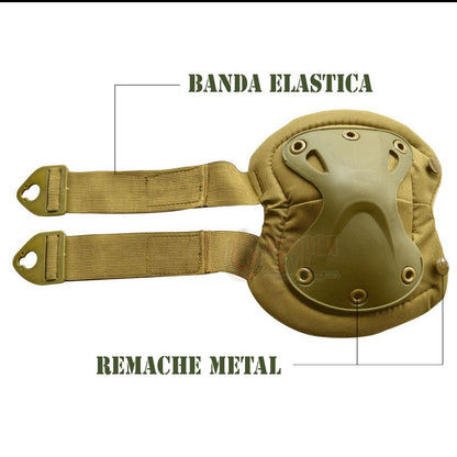 Rodilleras y Coderas Militares tan