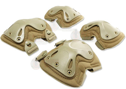 Par de Rodilleras y Coderas Militares TAN