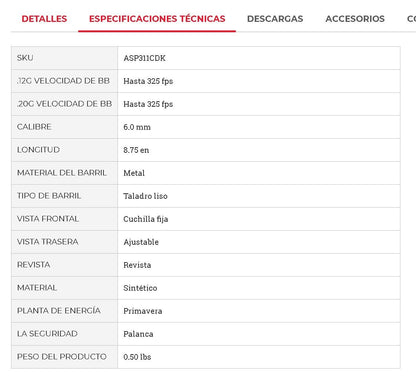 Pistolas en Kit modelo Stinger ™ Challenge