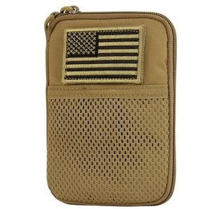 Estuche Cóndor Con Parche USA Cartera Militar