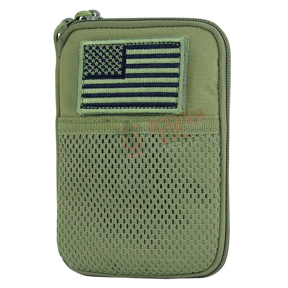 Estuche Cóndor Con Parche USA Cartera Militar