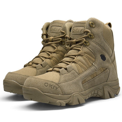 Botas Tácticas Tan Modelo Ranger SWAT Residen Evil Militaría