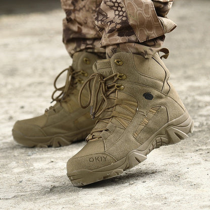 Botas Tácticas Tan Modelo Ranger SWAT Residen Evil Militaría