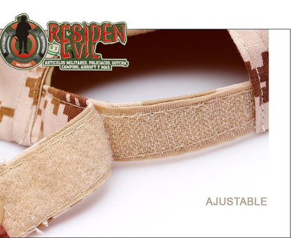 Gorra Con Velcro Tactica Militar ¡6 Colores!