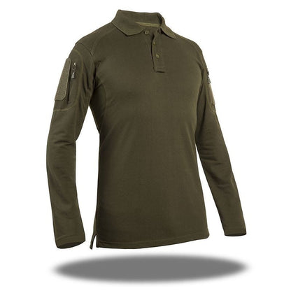 Playera Polo Manga Larga SK7 Comfortac Algodón SK7