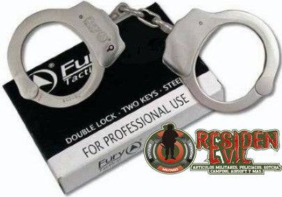 Esposas Policiales Marca Fury Nickeladas