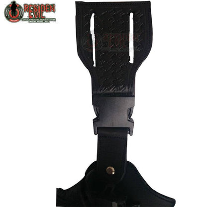 Funda Para Pistola Tipo Bianchi De Piel Piernera Residen Evil Militaría