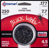 Bolitas Premier Crosman Diabolos Black Widow Expansión Penetración Empaque