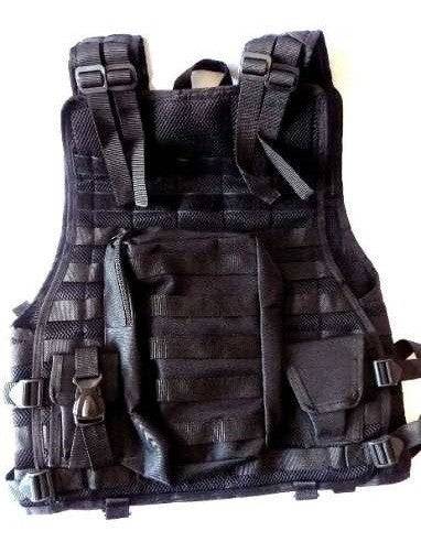 Chaleco Tactico Federal Molle Con Porta Accesorios Residen Evil Militaría