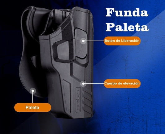 Funda Para Pistola Cytac Colt 1911 Polímero Uso Rudo Gen3