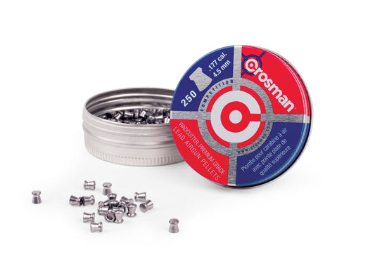 Municion Wadcutter Pellet calibre .177 ( 4.5mm ) 250 piezas Crosman