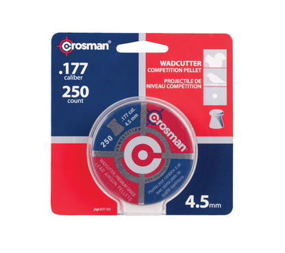 Municion Wadcutter Pellet calibre .177 ( 4.5mm ) 250 piezas Crosman