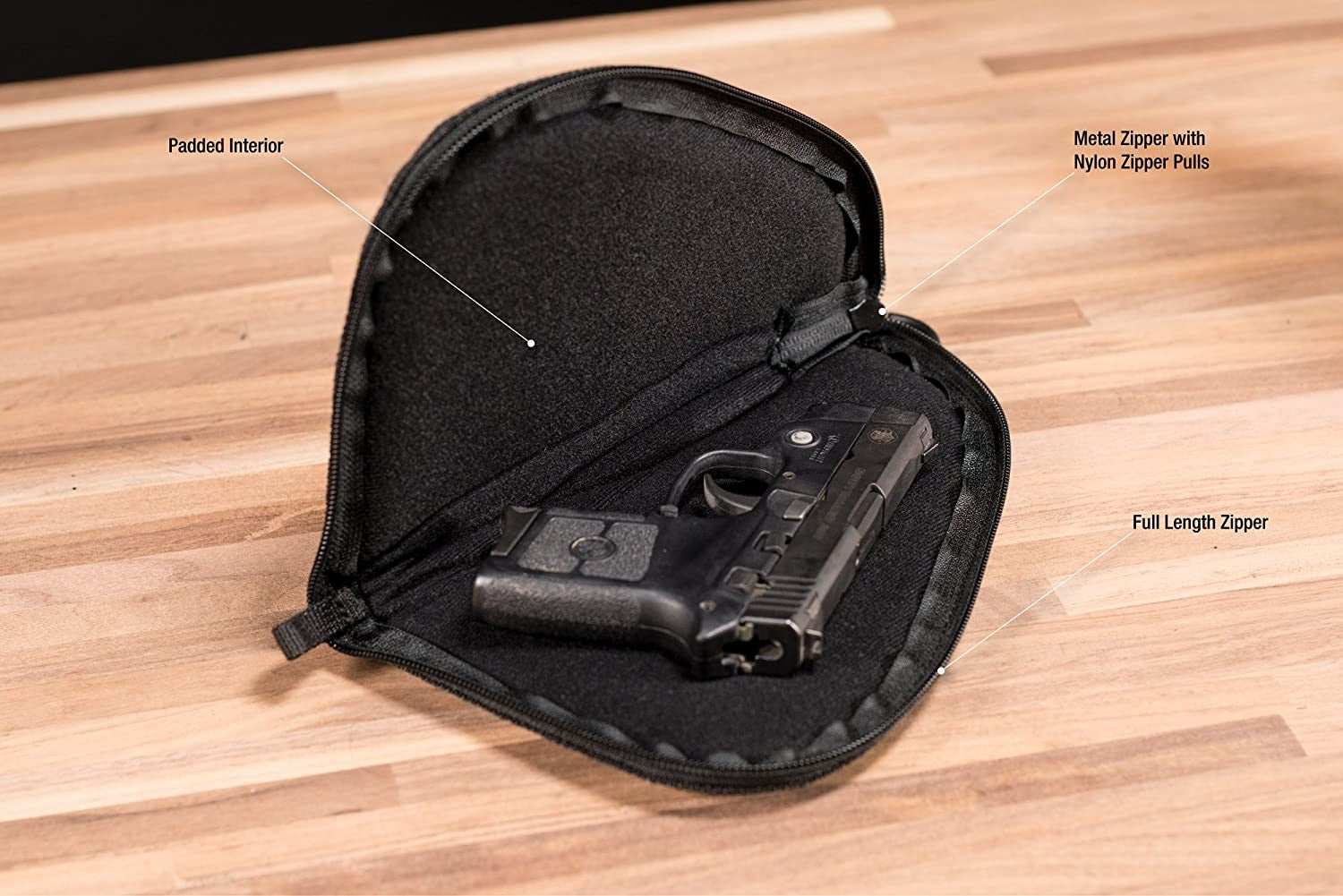 M&P Funda acolchada para pistola caza tiro deportes almacenamiento y transporte Pequeño by Smith & Wesson