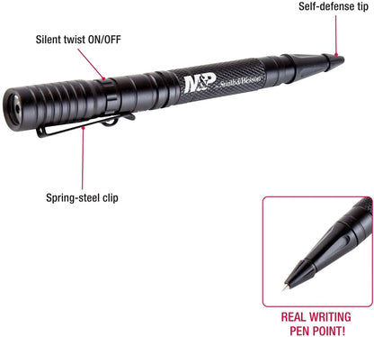 Linterna LED Boligrafo S&W 4 Modos Delta Force Smith & Wesson