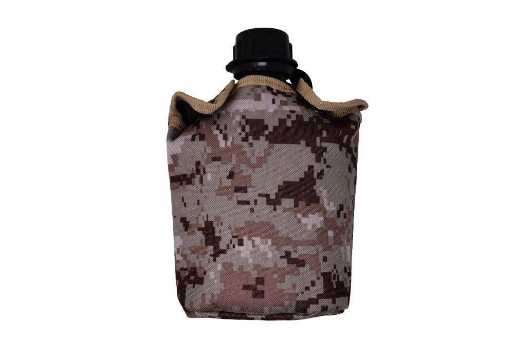Cantimplora con Funda Incluida ¡6 colores! Residen Evil Militaría
