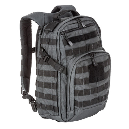 MOCHILA 5.11 RUSH 12 2.0 BACKPACK EN DOBLE TAP GRIS CON NEGRO