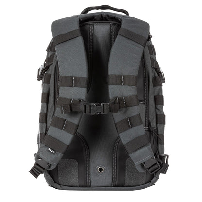 MOCHILA 5.11 RUSH 12 2.0 BACKPACK EN DOBLE TAP GRIS CON NEGRO