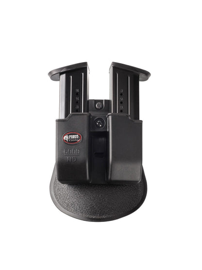 Porta cargador Beretta CZ P07 S&W M&P, Walther PPQ doble para cargadores de 9 mm Fobus