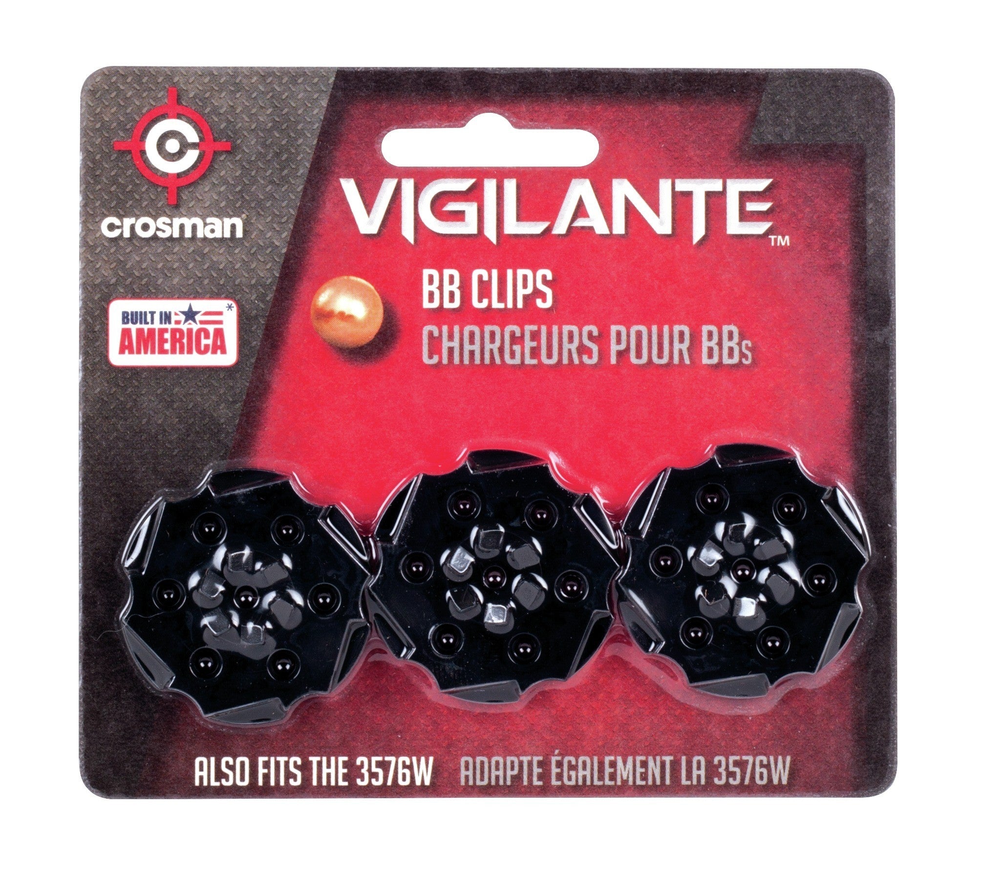 Cargadores de repuesto BB para Vigilante Revolver (Modelo CCP8B2)