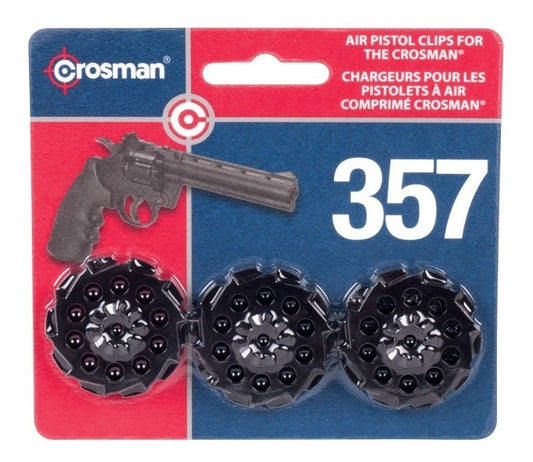 KIT 3 Cargadores para Pistola Vigilante y 3576w de CROSMAN