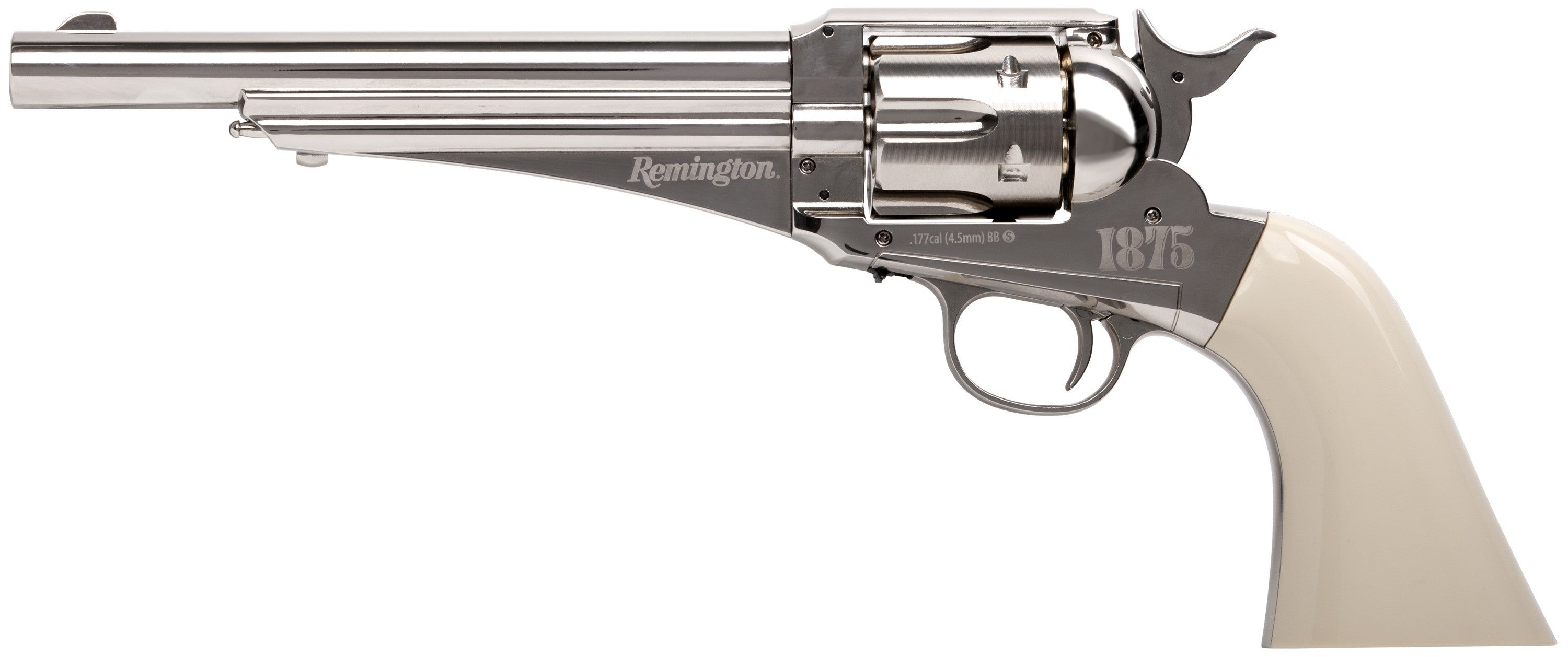 Revólver Co2 4.5m Munición Dual Remington 1875
