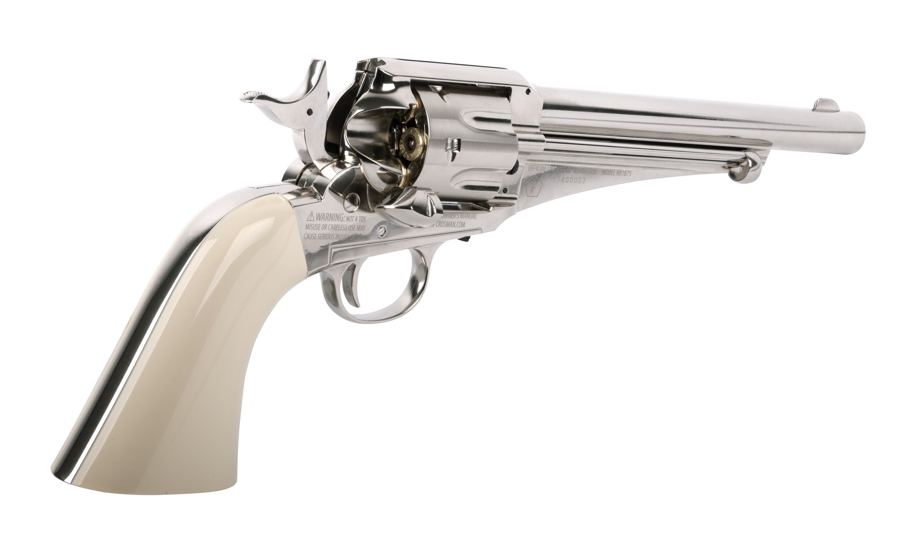 Revólver Co2 4.5m Munición Dual Remington 1875