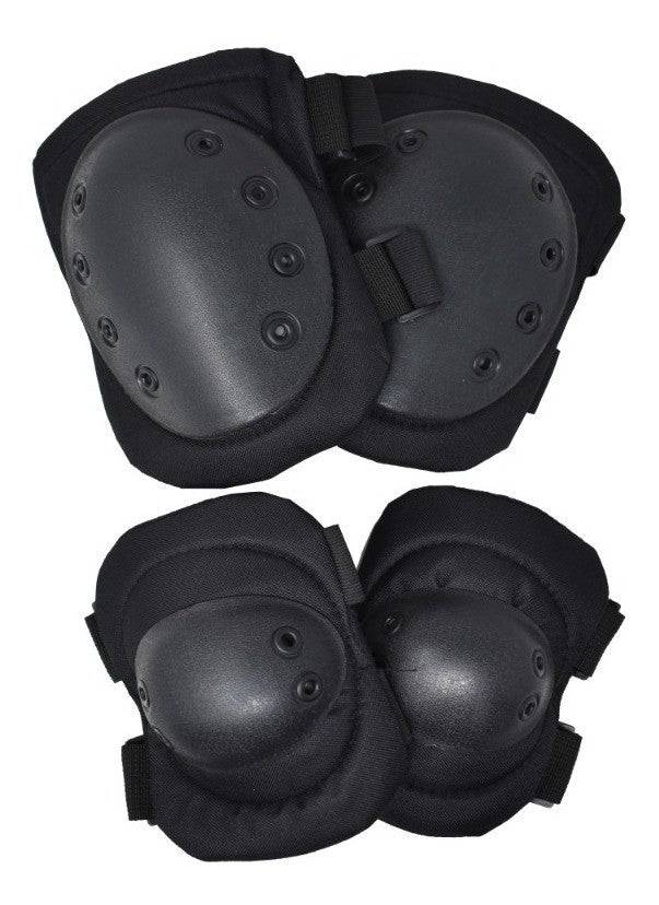 Kit Rodilleras Coderas Tácticas Militares Uso Rudo