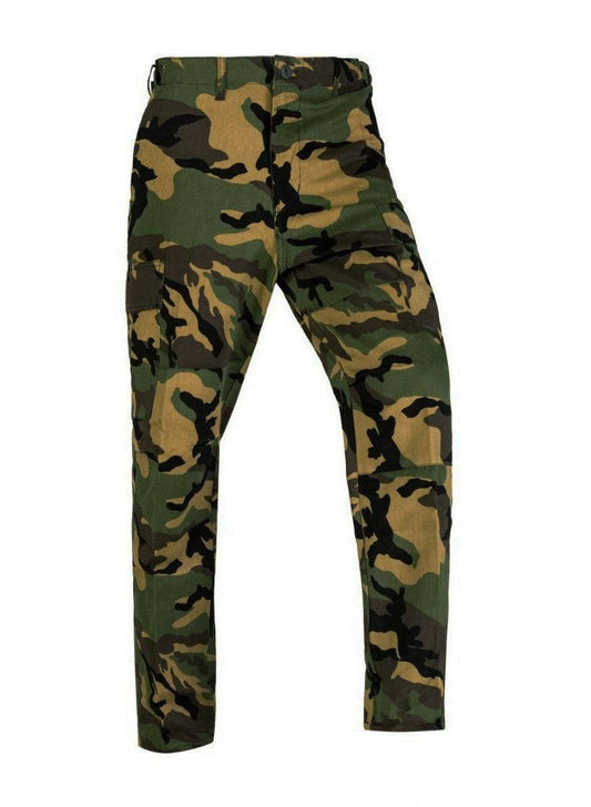 Pantalon Camuflajeado Hombre Camu Selva