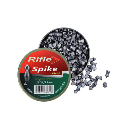 Diabolos Para Rifle Spike 5.5mm 250 Piezas Con Punta RIFLE S&F