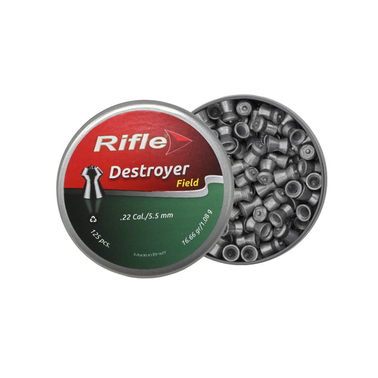 Diábolos 5.5mm Para Rifle Deportivo Rifle Destroyer 125 Piezas
