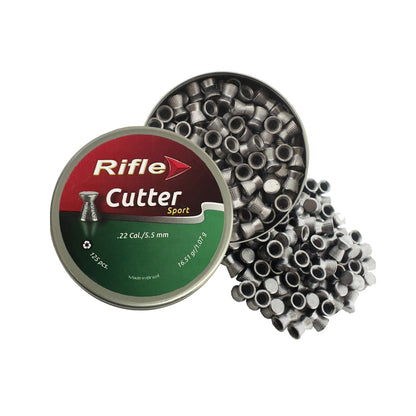 Diábolos . 22 Para Rifle Deportivo Rifle Cutter 5.5mm 125pz RIFLE S&F