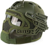 Cargar imagen en el visor de la galería, Casco de Protección Táctico Airsoft Paintball Mascara