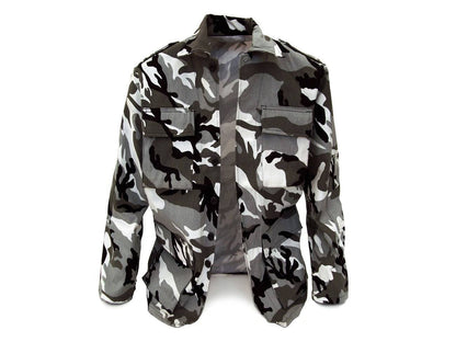 Camisola Camuflada Táctica Gabardina Nieve