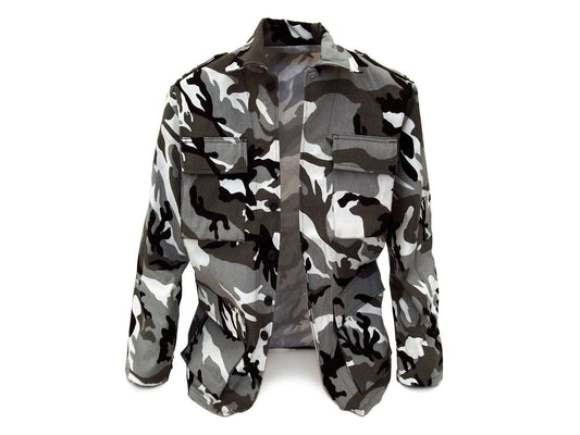 Camisola Camuflada Táctica Gabardina Nieve