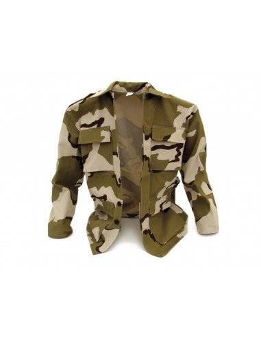 TCamisola Militar Gabardina Camuflajeada Desierto