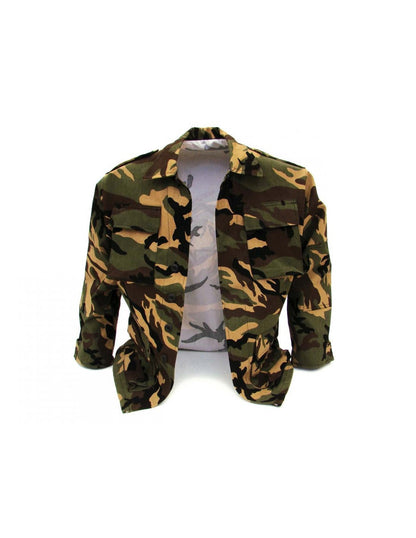 Camisola Camuflada Tactica Gabardina Selva