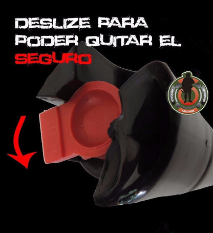 50 Piezas de Gas Pimienta Lacrimogeno 90G Paquete Premium Máxima
