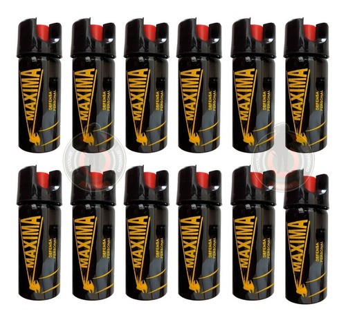 50 Piezas de Gas Pimienta Lacrimogeno 90G Paquete Premium