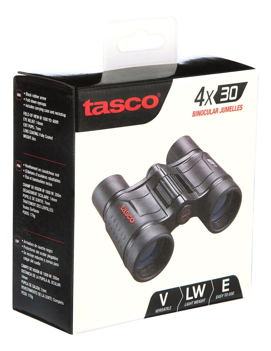 Binocular Tasco 4x30 con Estuche Correa
