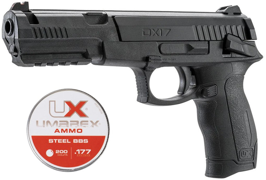 Pistola Umarex DX17 con Municion Gratis